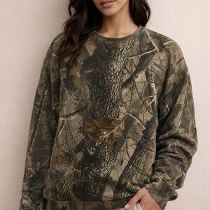 Camo Crewneck